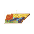 Tennessee Summer Strokes Cutting Board