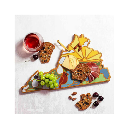 Virginia Summer Strokes Cutting Board