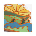 Virginia Summer Strokes Cutting Board