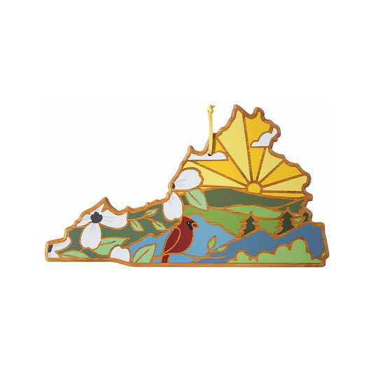 Virginia Summer Strokes Cutting Board