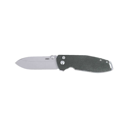 Squid XM Button Lock Knife Green