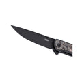 Q Compact Liner Lock Knife - Carbon Fiber  Carbon Fiber Inlay