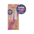 Parallele Trio Olive Wood Chef Knife Set