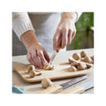 Parallele Trio Olive Wood Chef Knife Set