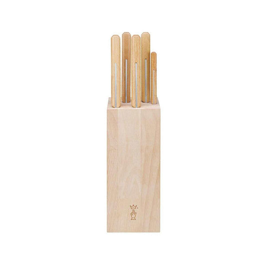Parallele Chef Knife Set with Beech Wood Block