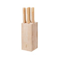 Parallele Chef Knife Set with Beech Wood Block