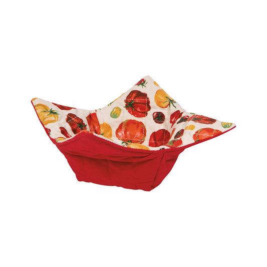 Quilted Tomato Bowl Cozy