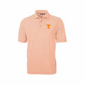 Men's University of Tennessee Virtue Eco Pique Stripe Polo Shirt College Orange Orb