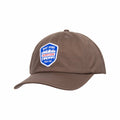 Mast Store Outfitters Woven Badge Snapback Hat Dusty Brown