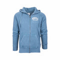 Bay Pointe Waynesville Burnwash Full Zip Hoodie Sea