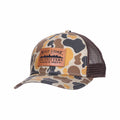 Mast Store Outfitters Duck Camo Trucker Hat Brown Duckcamo