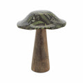 Wooden Mushroom Figurine Small