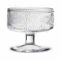 Abbott Embossed Circle Pedestal Small Bowl