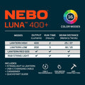 Luna 400+ Lantern with String Lights