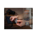 Fenix E03R V2.0 Keychain Flashlight  Grey