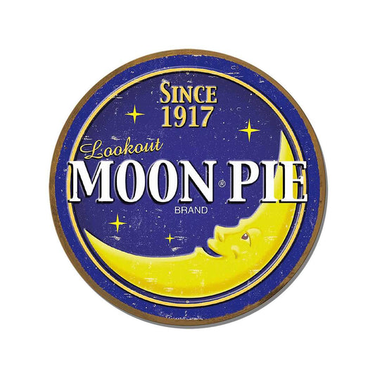 Moon Pie Round Logo Sign