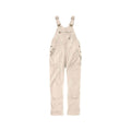 Women's Rugged Flex Loose Fit Canvas Overalls  Natural