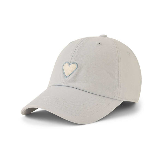 Life is Good Heart Chill Cap Glacier Blue