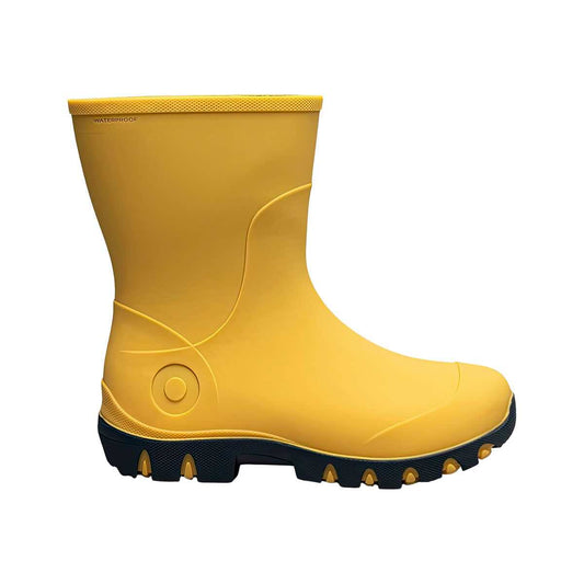 BOGS Kids' Essential Mid Rain Boots Mustard