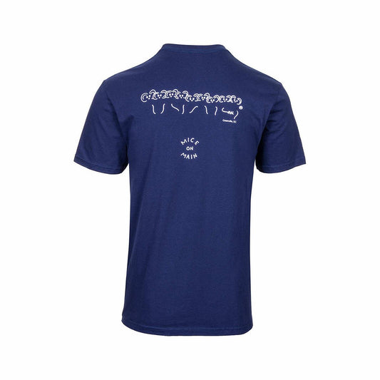 Color swatch for Mice on Main Short Sleeve T- Shirt in Navy
