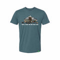 Wild Tribute Walk On The Wild Side Short Sleeve T-Shirt Htr Slate Blue