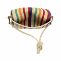 Joy Susan Moxie Striped Jute Crossbody Handbag  Multi