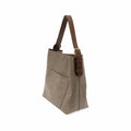 Joy Susan Classic Hobo Handbag  New Hthrd Grey