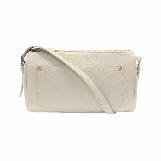 Joy Susan Esme Barrel Shoulder Crossbody Handbag Dove