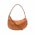 Joy Susan Yvette Expandable Zip Hobo Crossbody Handbag Tawny