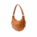 Joy Susan Yvette Expandable Zip Hobo Crossbody Handbag  Tawny