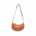 Joy Susan Yvette Expandable Zip Hobo Crossbody Handbag  Tawny