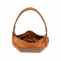Joy Susan Yvette Expandable Zip Hobo Crossbody Handbag  Tawny