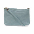 Joy Susan Lovey Top Zip Crossbody Handbag Blue Suagr