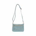 Joy Susan Lovey Top Zip Crossbody Handbag  Blue Suagr