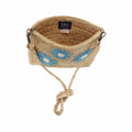 Joy Susan Daisy Indy Jute Crossbody Handbag  Turq