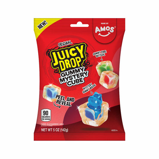 Bazooka Juicy Drop Gummy Mystery Cubes