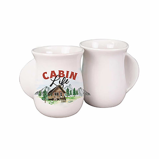 P Graham Dunn Handwarmer Cabin Life Mug
