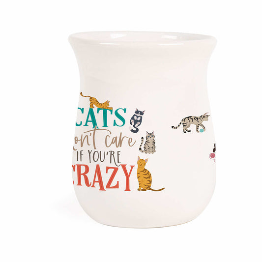 P Graham Dunn Handwarmer Cats Don't Care Mug