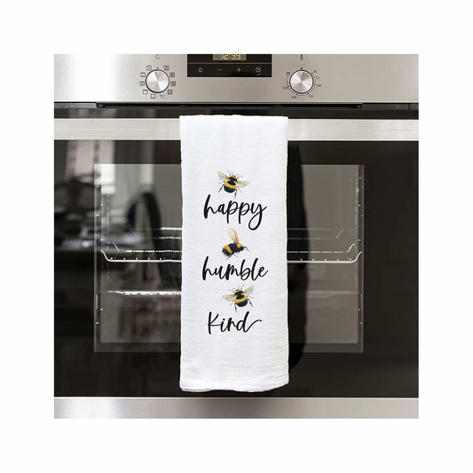 P Graham Dunn Bee Humble Flour Sack Kitchen Towel