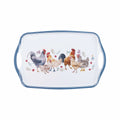 Ganz Watercolor Chicken Serving Tray