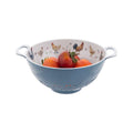 Ganz Watercolor Chicken Berry Colander Bowl