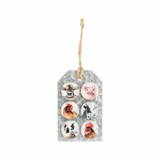 Ganz Farm Animal Magnets - Set of 6