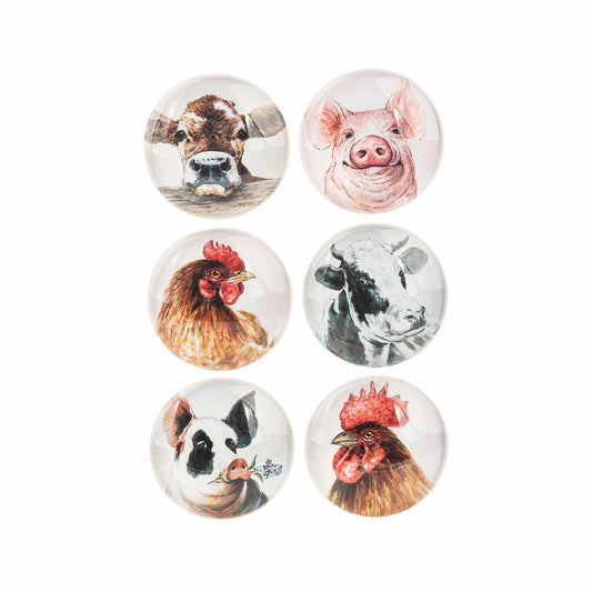 Ganz Farm Animal Magnets - Set of 6