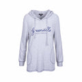 Mittoshop Women's Greenville Hooded Long Sleeve Shirt Heather Grey