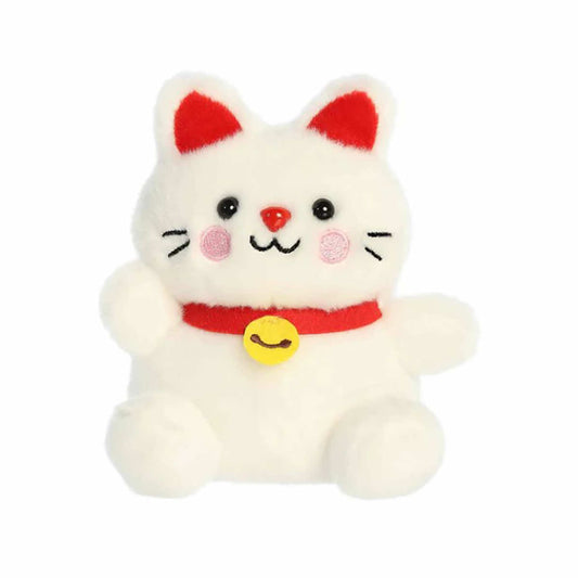 Aurora World Palm Pals Kota Lucky Cat Plush Toy - 5 Inch