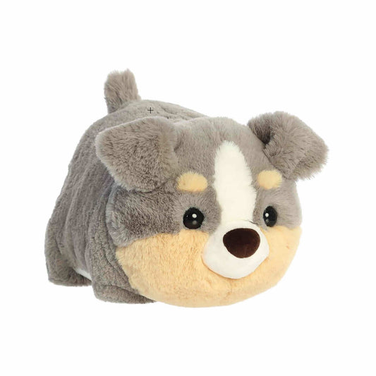 Aurora World Spudsters Storm Australian Shepherd Plush Toy - 11 Inch