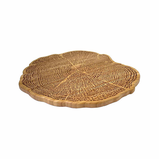 Totally Bamboo Tree of Life Engraved Serving Board