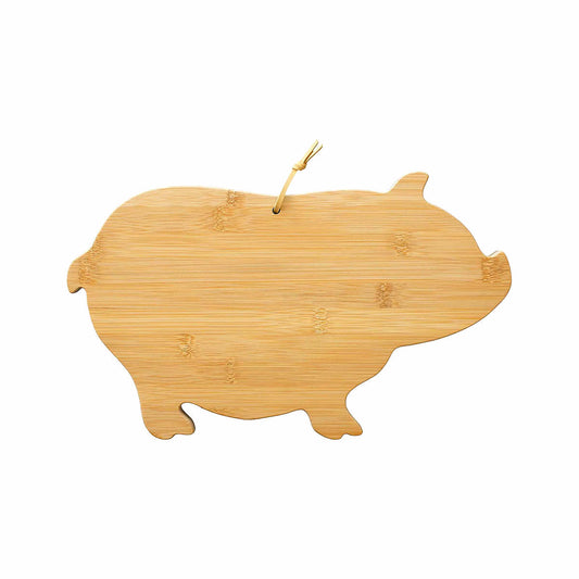 Totally Bamboo Pig Shaped Cutting Board