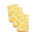 Once Again Home Co. Mable Tan Daisies Mighty Mini Towels - Set of 3