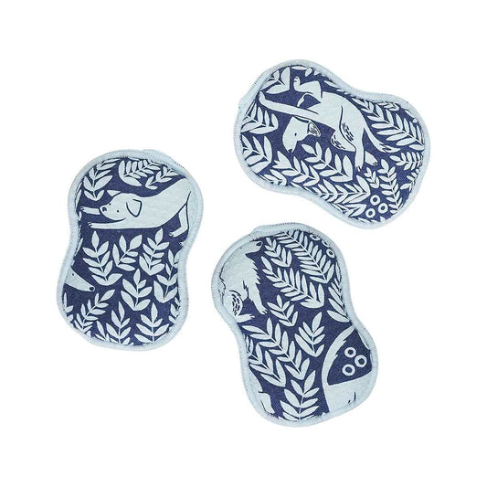 Once Again Home Co. Nuthatch Dog Park Reusable Sponges - Set of 3